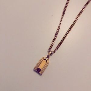 Rainbow Sugar Blossom Necklace